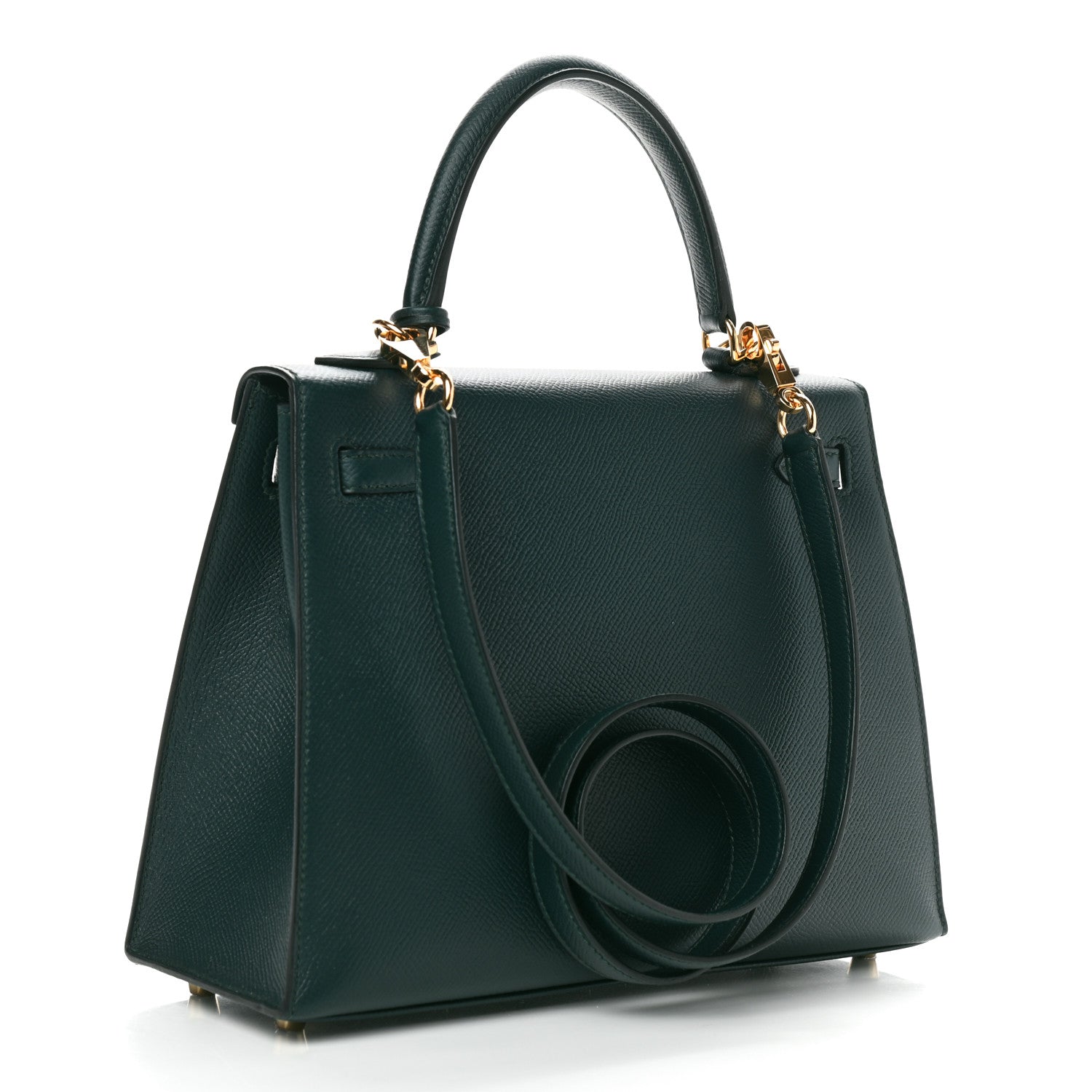 Hermes Epsom Kelly Sellier 25 Vert Cypress 3 of 11
