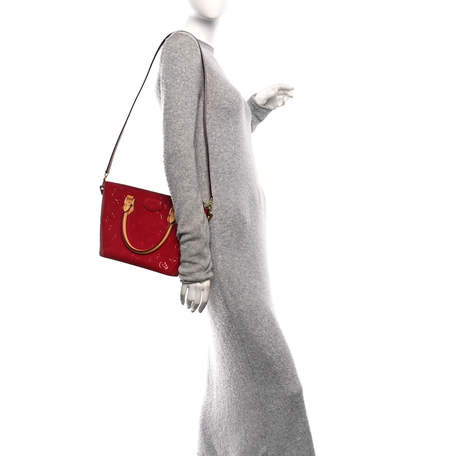 Louis Vuitton Vernis Montebello PM Cherry 2 of 9
