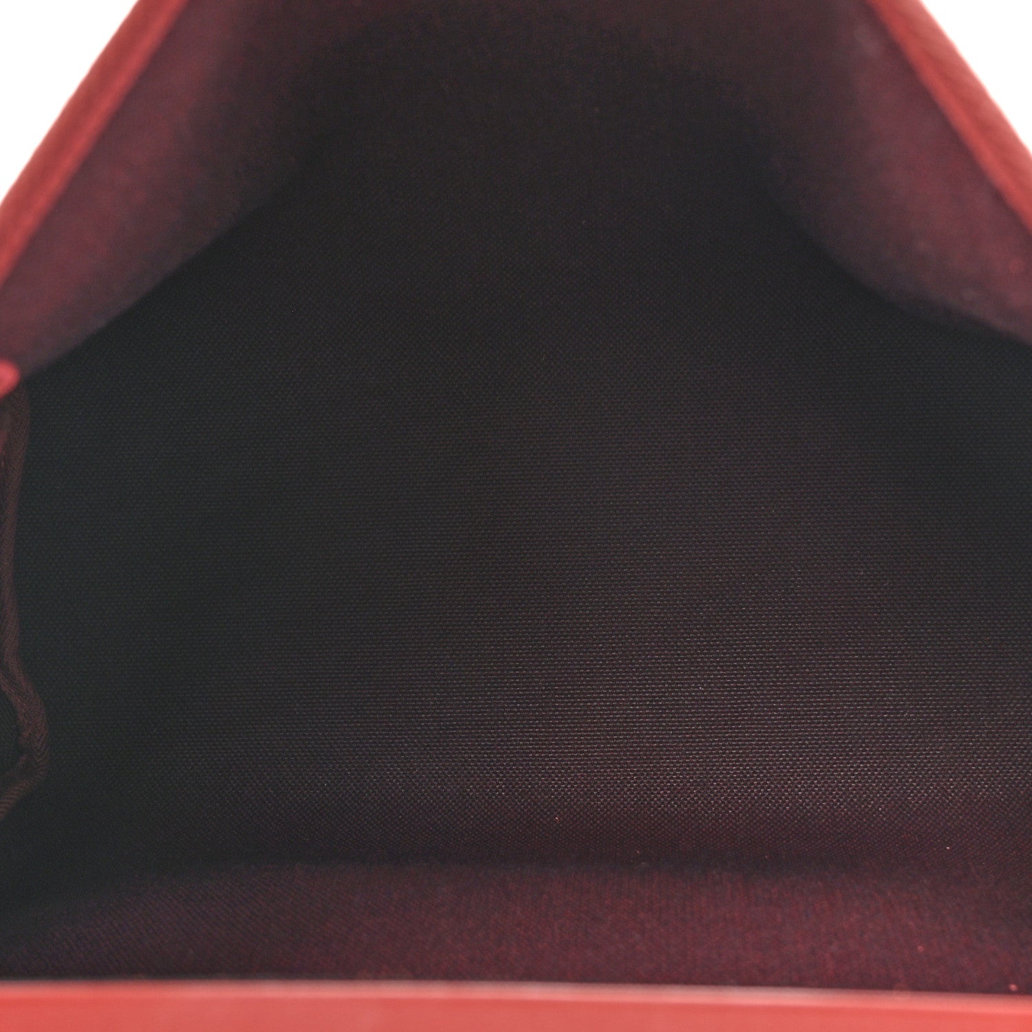 Hermes Military Toile Vache Hunter Herbag Zip 31 PM Chocolate Rouge H Cuivre 6 of 12