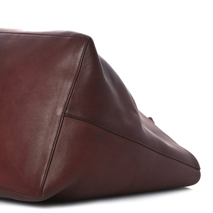 The Row Polished Saddle Calfskin Park Tote Three Cognac 11 of 19