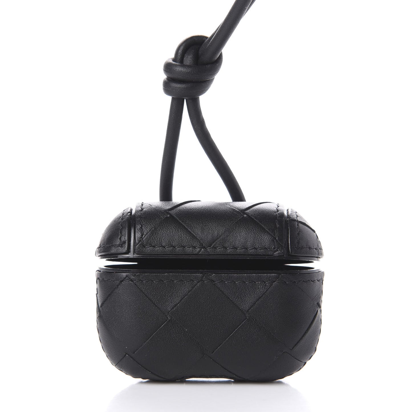 Nappa Intrecciato Airpods Pro Case Black