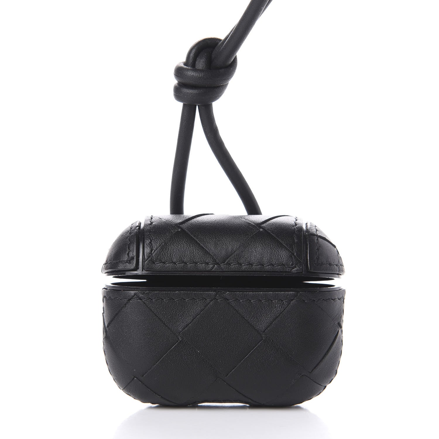 Bottega Veneta Nappa Intrecciato Airpods Pro Case Black 6 of 6