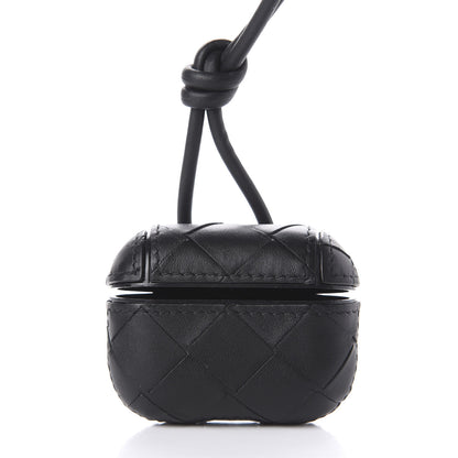 Bottega Veneta Nappa Intrecciato Airpods Pro Case Black 6 of 6