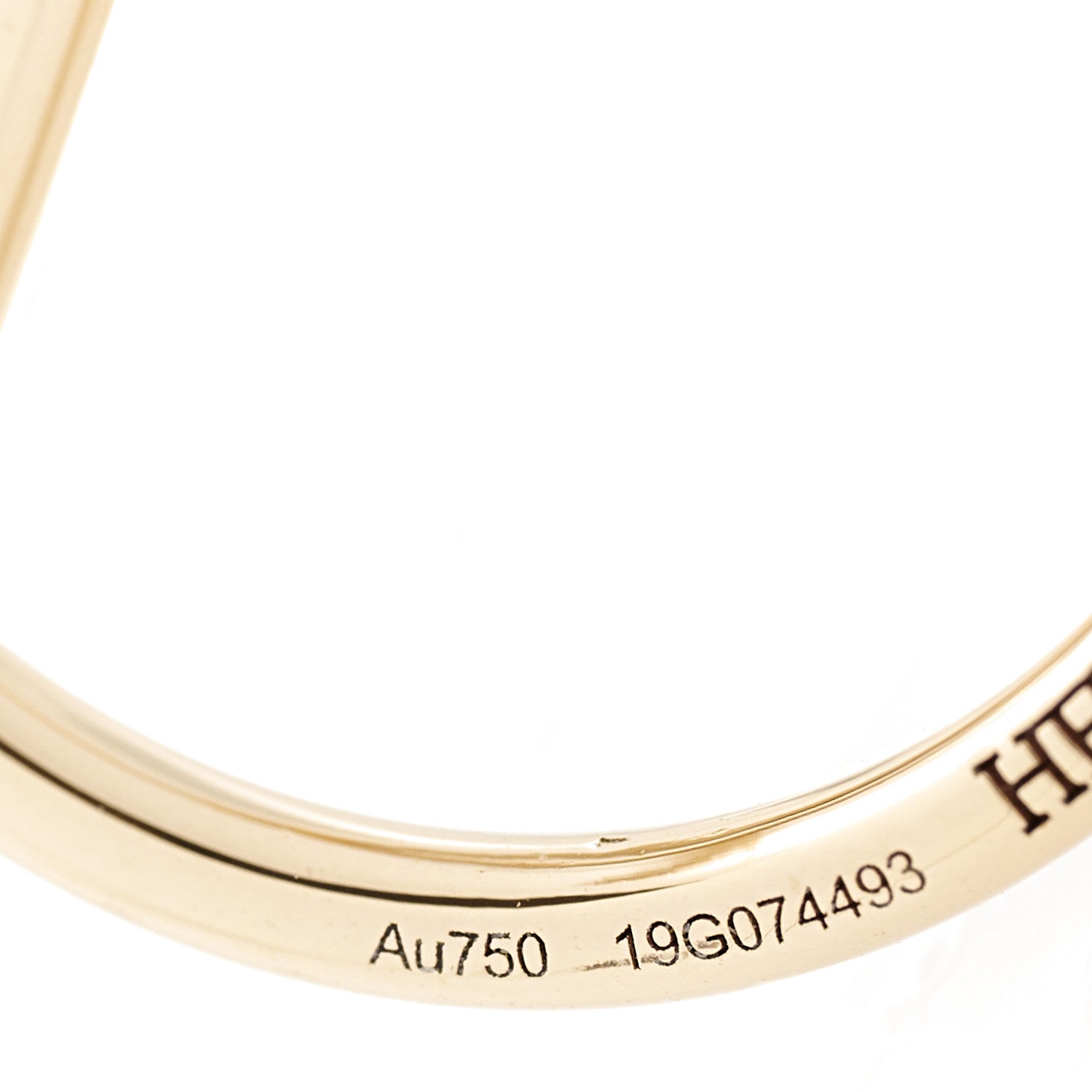 Hermes 18K Rose Gold MM Echappee Earrings 6 of 22