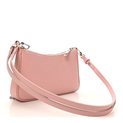 Louis Vuitton Epi Easy Pouch On Strap Rose Ballerine 3 of 9