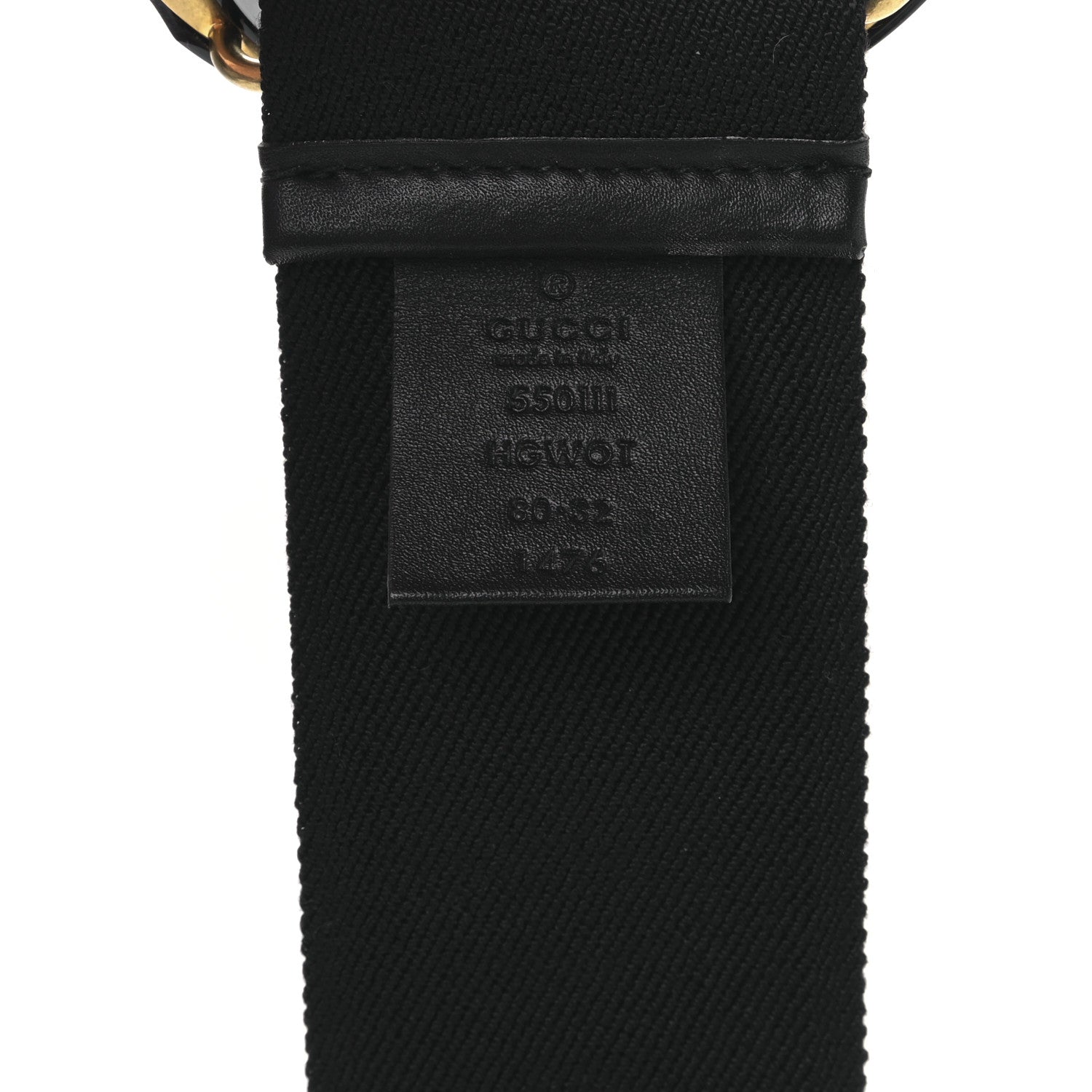 Gucci Elastic Crystal Embellished Plexiglass GG Marmont Belt 80 32 Black 3 of 3