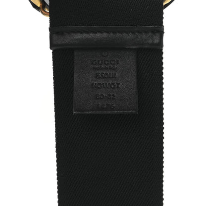 Gucci Elastic Crystal Embellished Plexiglass GG Marmont Belt 80 32 Black 3 of 3