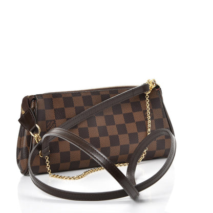 Louis Vuitton Damier Ebene Eva Clutch 3 of 8