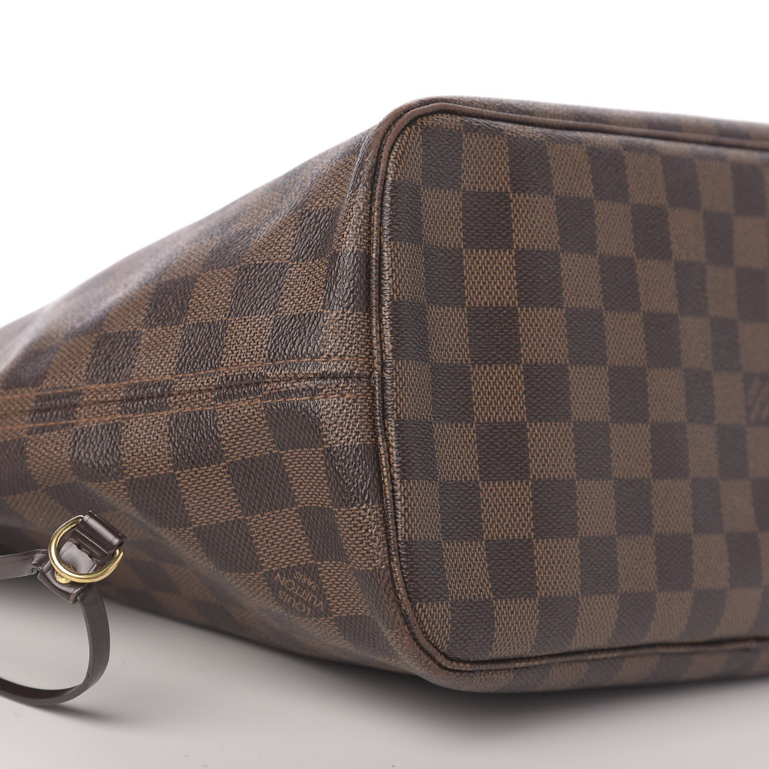 Louis Vuitton Damier Ebene Neo Neverfull MM Rose Ballerine 17 of 20