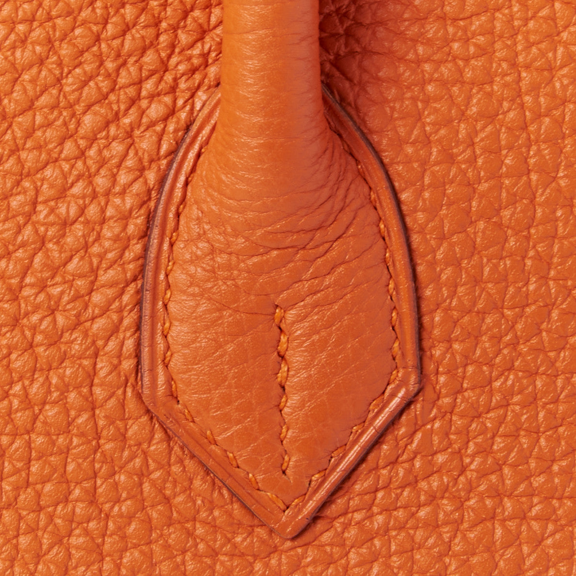 Togo Birkin 35 Orange