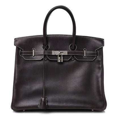 Hermes Barenia Birkin 35 Havane 1 of 15