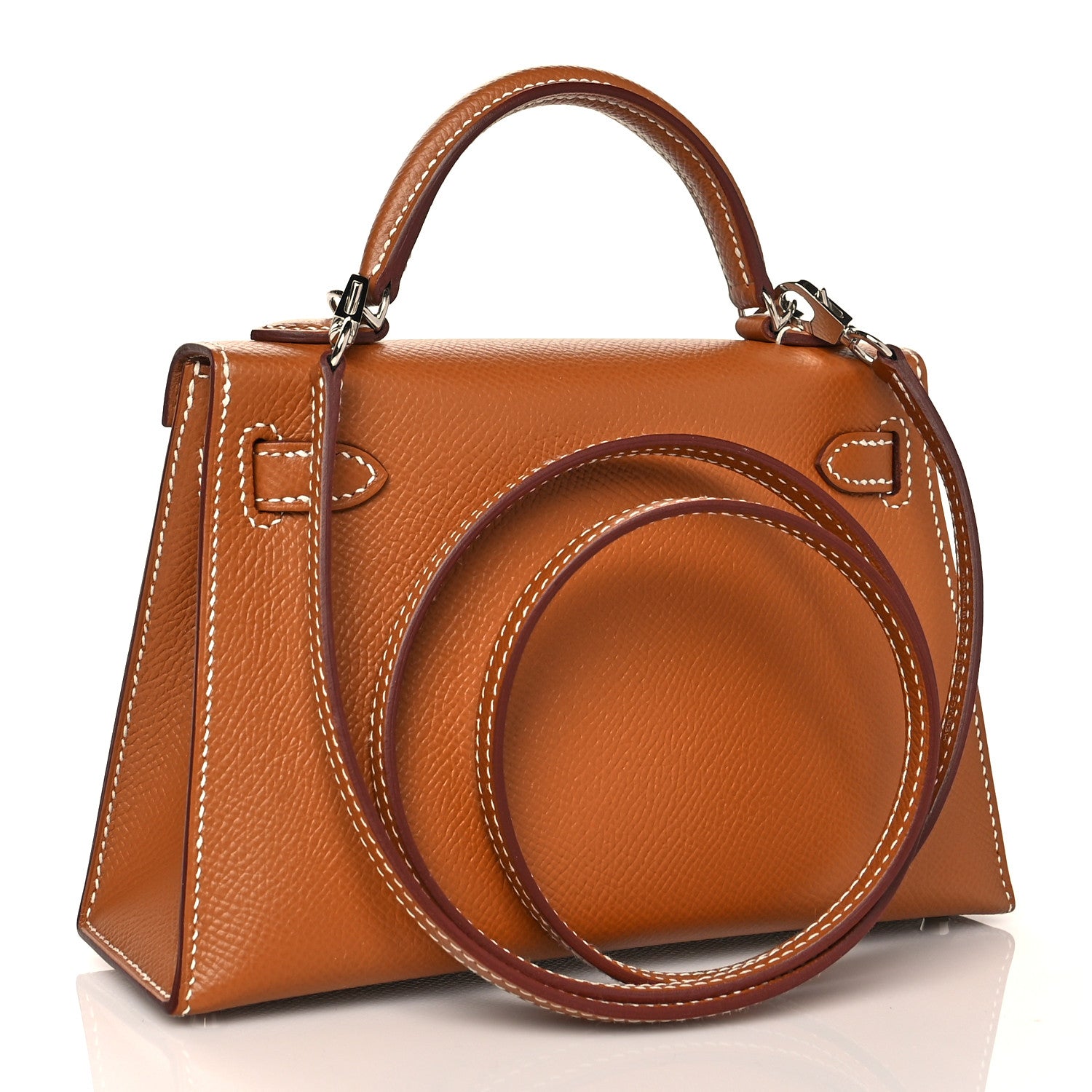 Hermes Epsom Mini Kelly Sellier 20 Gold 2 of 10