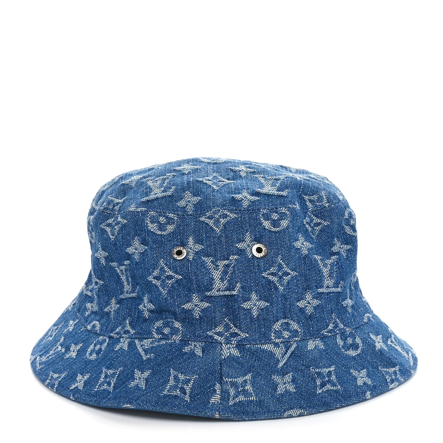 Monogram Denim Transformable Bob Bucket Hat 60 Blue