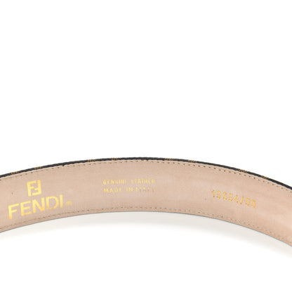 Fendi Zucca FF Buckle Belt 50 Tobacco 4 of 4