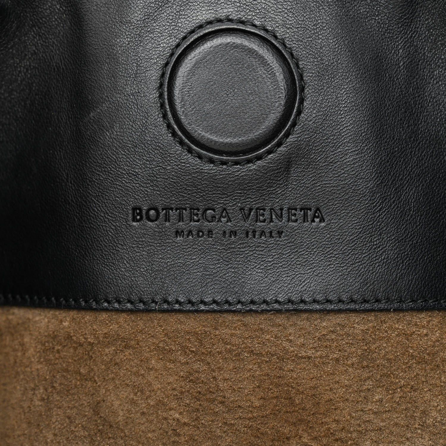 Bottega Veneta Nappa Fringe Woven Handle Tote Black 6 of 14