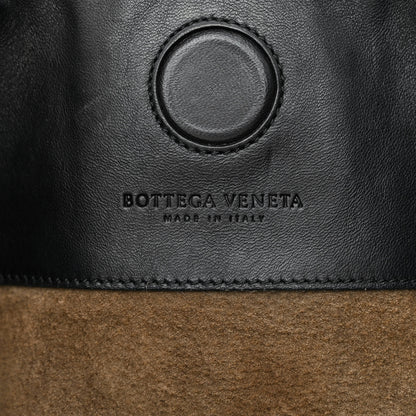 Bottega Veneta Nappa Fringe Woven Handle Tote Black 6 of 14