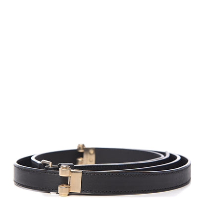Louis Vuitton Calfskin Adjustable Speedy Cube Shoulder Strap Black 1 of 4