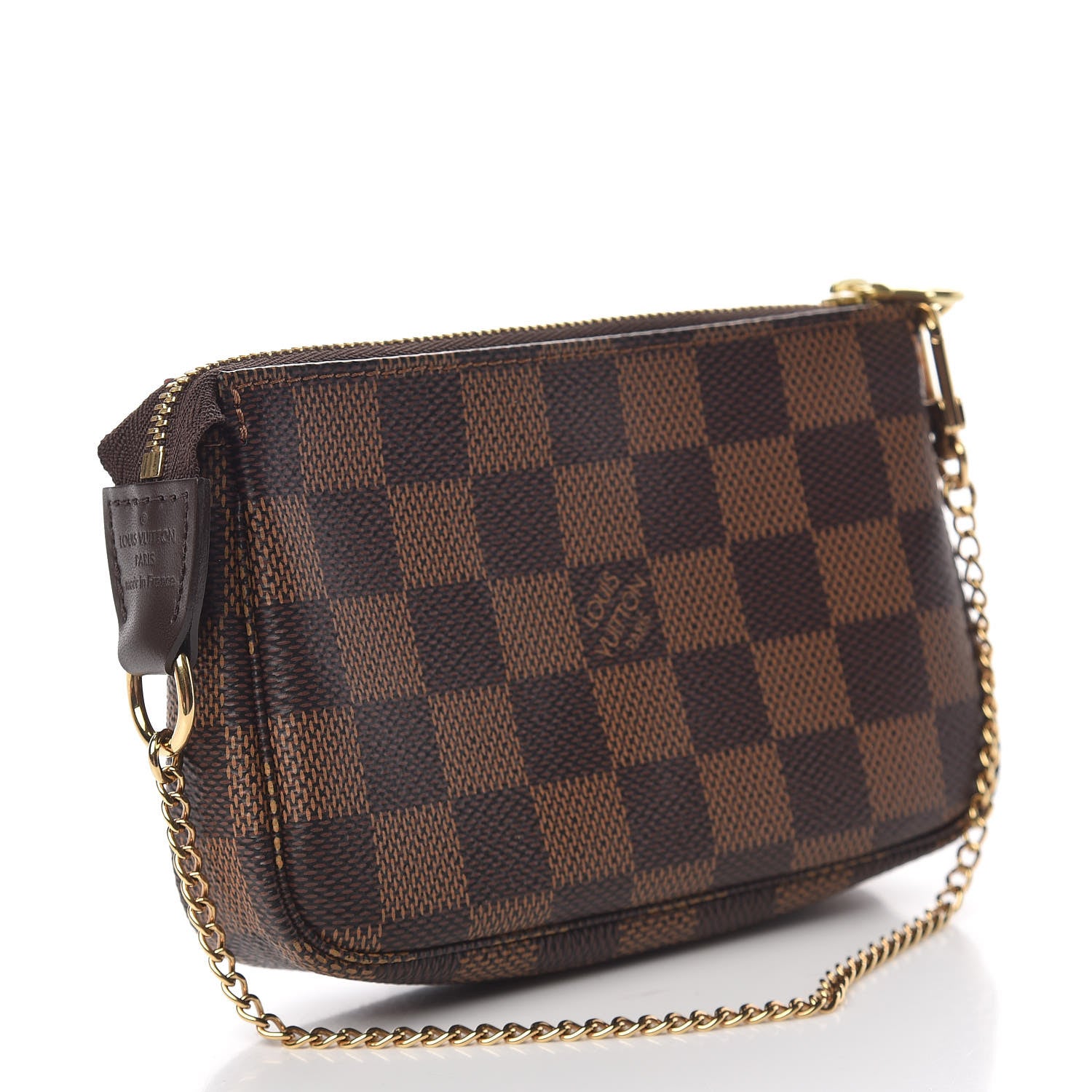 Louis Vuitton Damier Ebene Mini Pochette Accessories 3 of 8