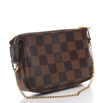 Louis Vuitton Damier Ebene Mini Pochette Accessories 3 of 8