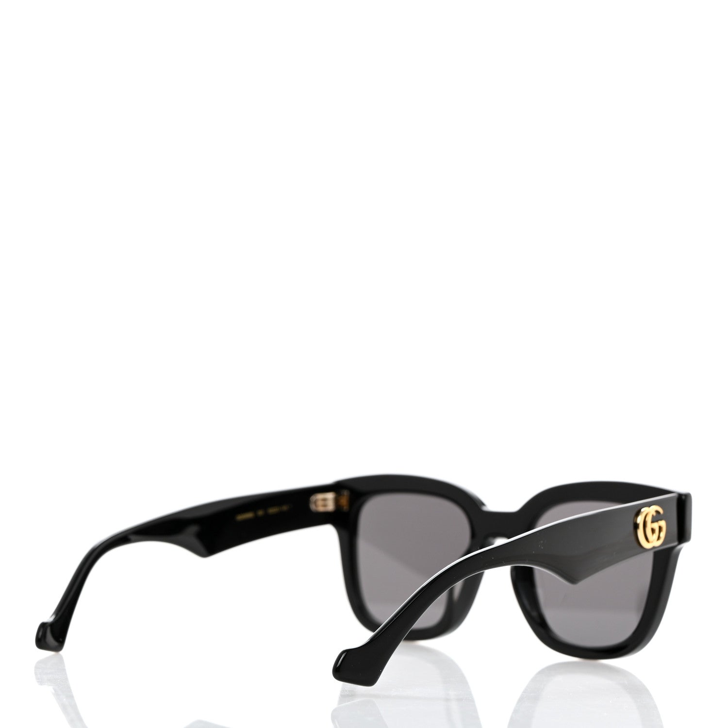 Gucci Rectangle 52mm Frame Sunglasses GG0998S Black 4 of 8