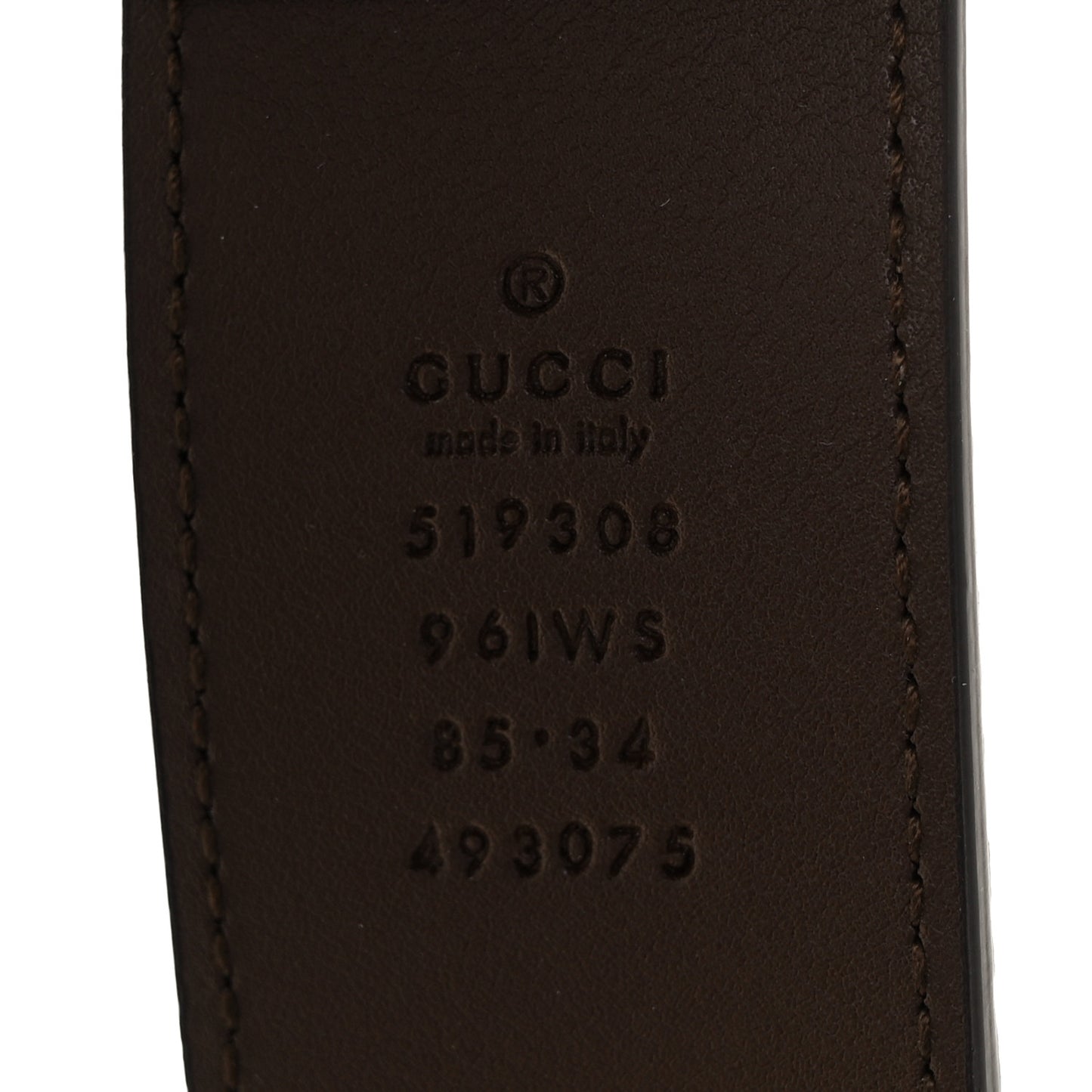 GG Supreme Monogram Web Ophidia Belted iPhone Case 85 34 Dark Brown