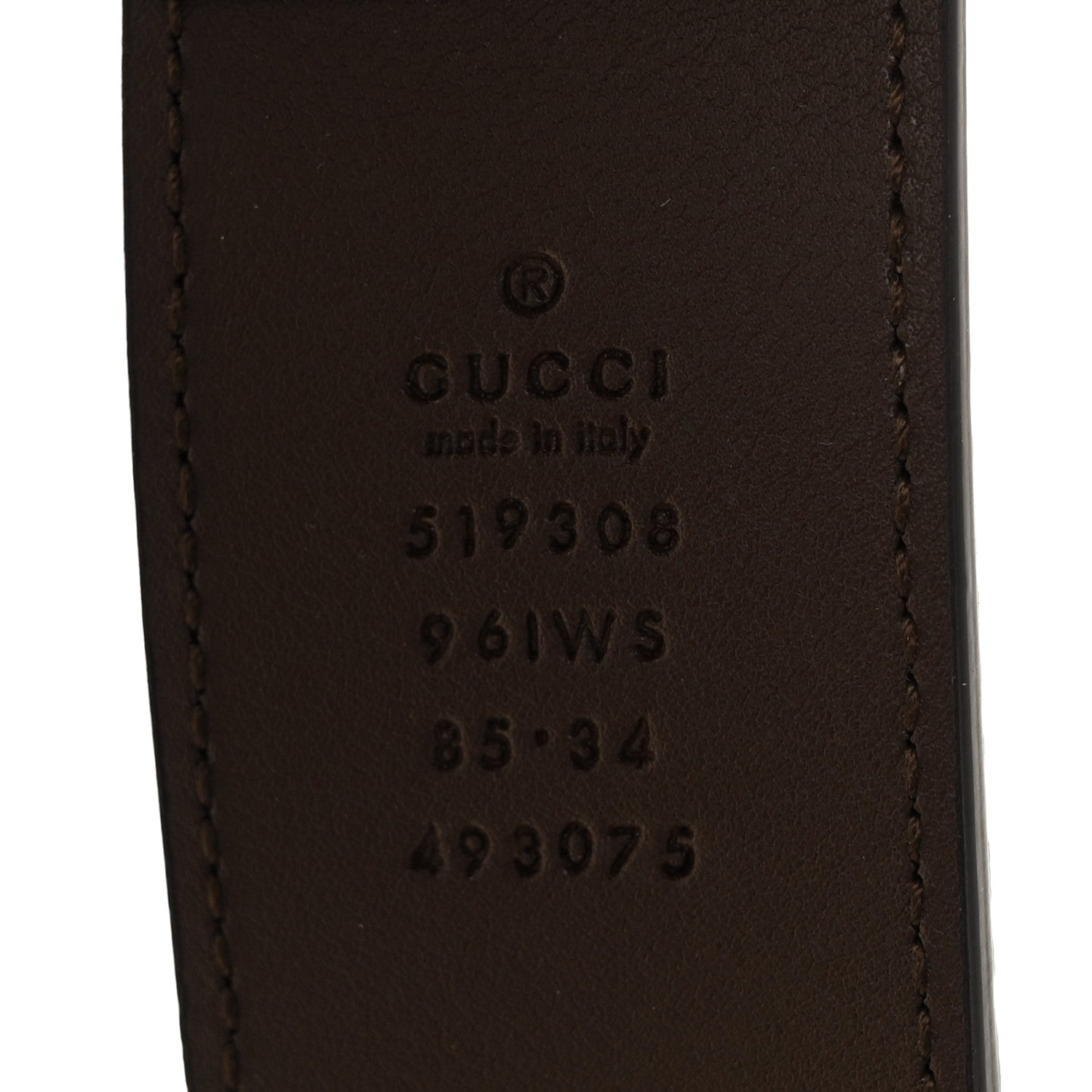 Gucci GG Supreme Monogram Web Ophidia Belted iPhone Case 85 34 Dark Brown 6 of 8