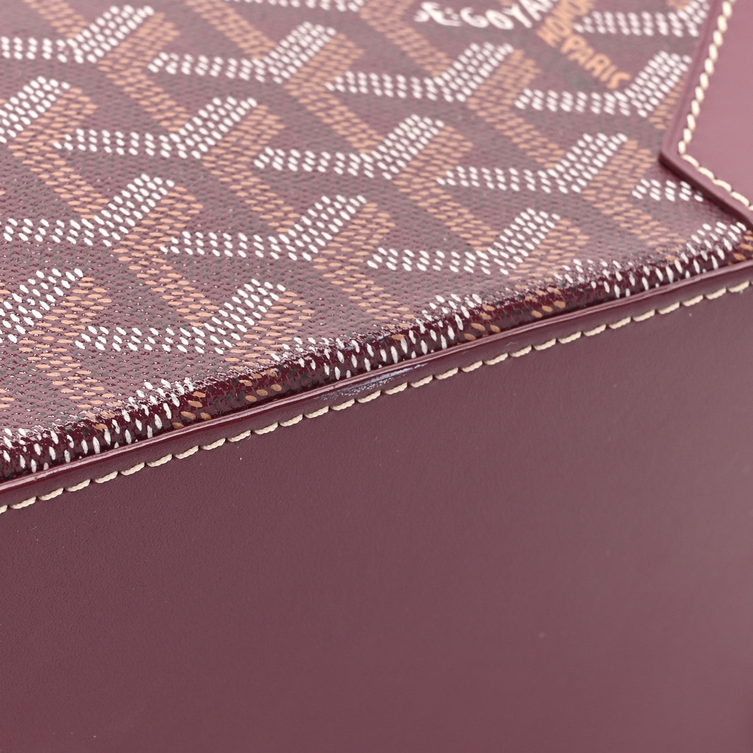 Goyard Goyardine Saigon PM Burgundy 16 of 18