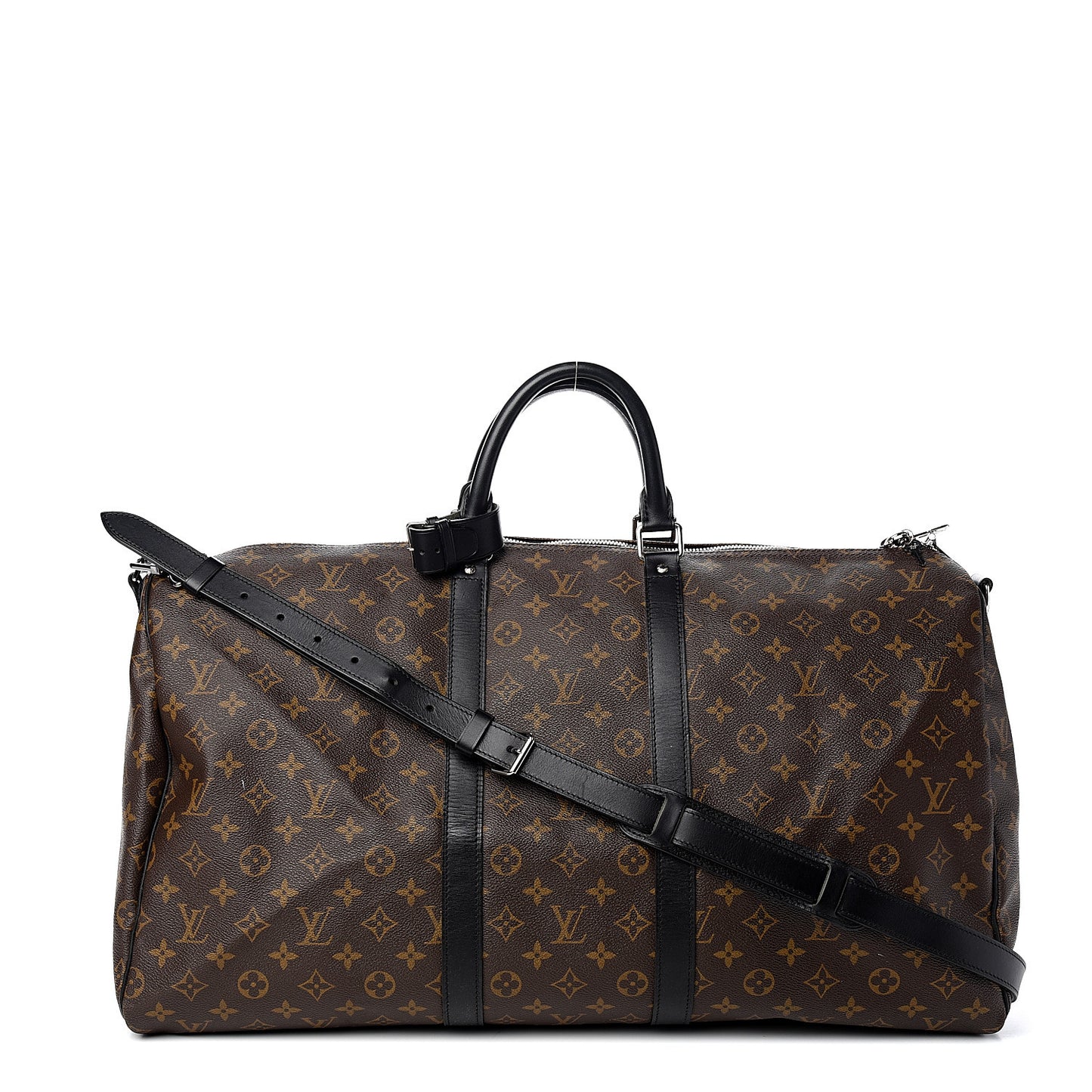Monogram Macassar Keepall Bandouliere 55