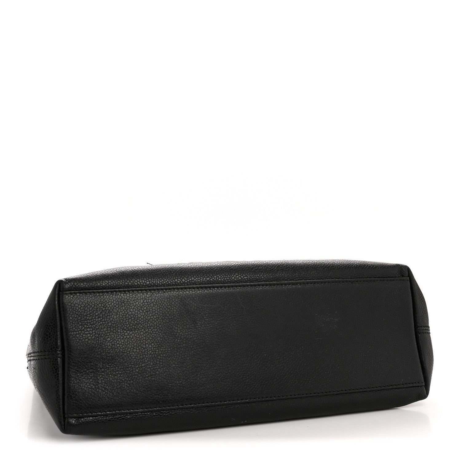 Chanel Caviar Logo Shoulder Bag Black 4 of 15