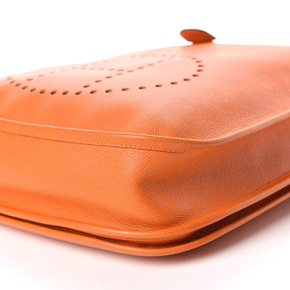 Hermes Epsom Evelyne III PM Orange 6 of 12