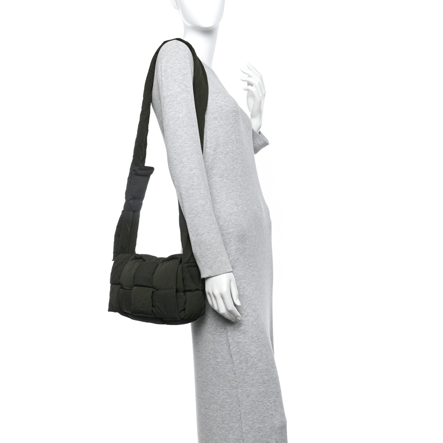 Bottega Veneta Nylon Intrecciato Padded Tech Cassette Bag Camping 2 of 10