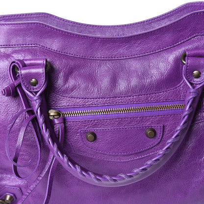 Balenciaga Agneau Classic Hardware City Ultraviolet 12 of 12