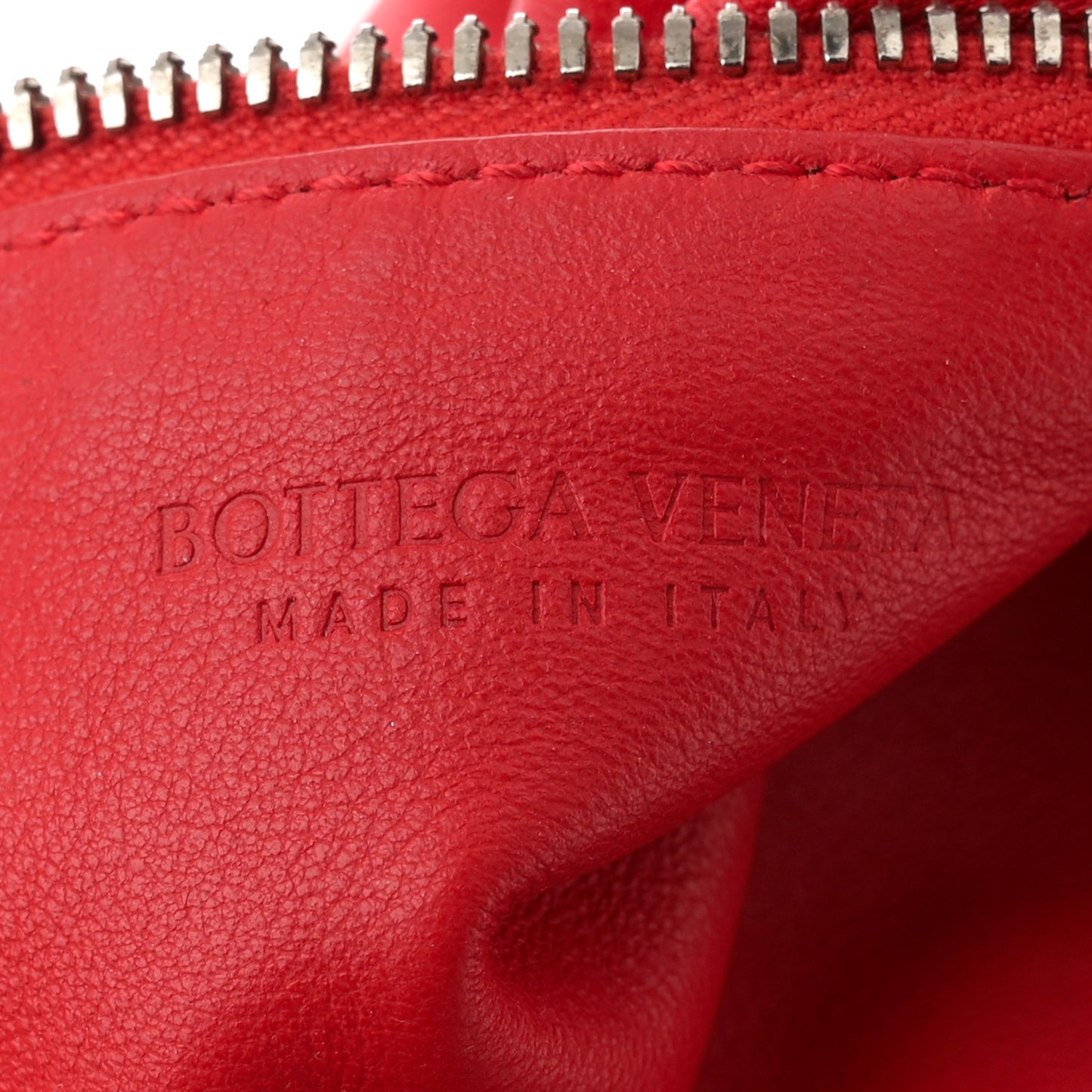 Calfskin Mini Double Knot Bag Red