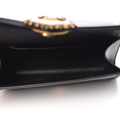 Dolce & Gabbana Agnello Vitello Devotion Belt Bag Black 5 of 12