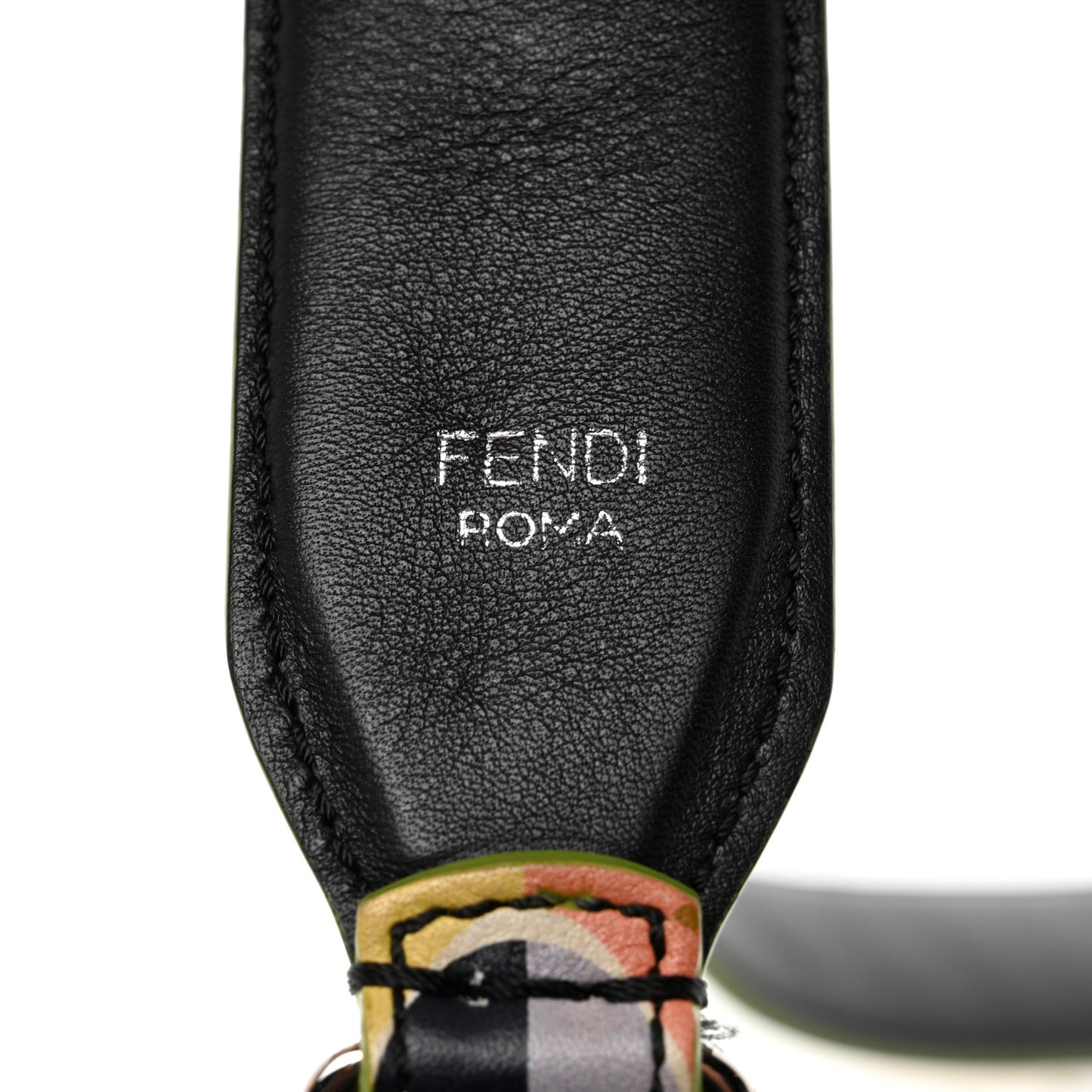 Calfskin Waves Studded Strap You Multicolor