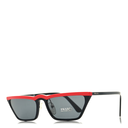 Prada Catwalk Sunglasses SPR 19U Black Red 1 of 7