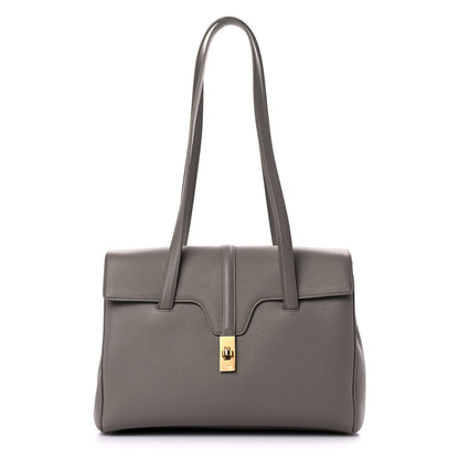 Celine Grained Calfskin Medium Soft 16 Bag Pebble 1 of 9