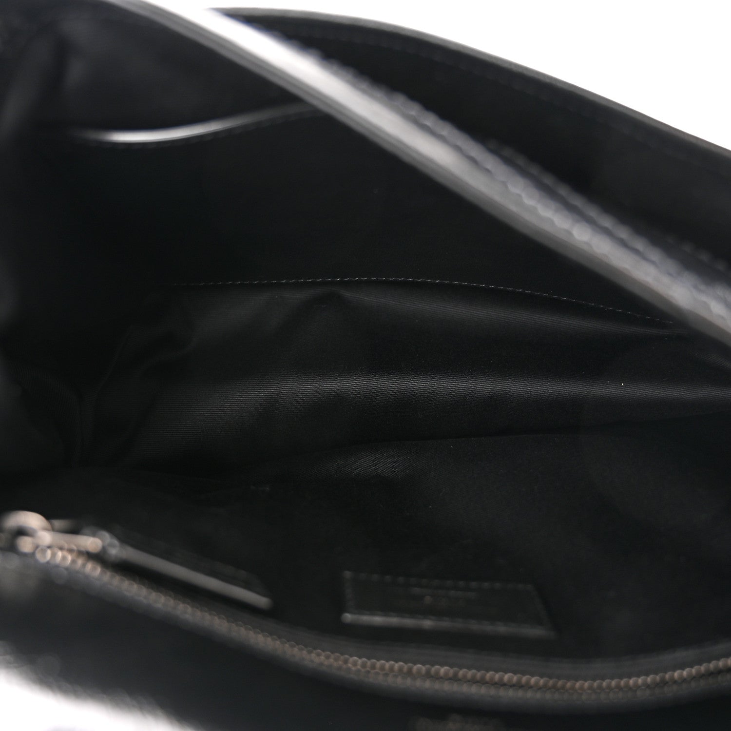 Saint Laurent SAINT LAURENT Crinkled Calfskin Matelasse Monogram Medium Niki Chain Satchel Black 4 of 9
