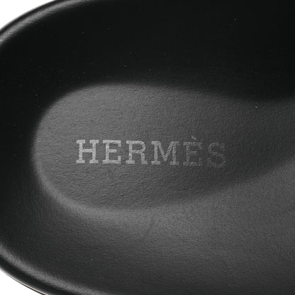 Hermes Calfskin Womens Chypre Sandals 41 Black 9 of 15