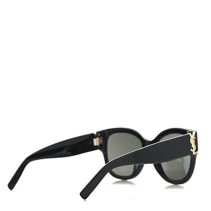 Saint Laurent Acetate Cateye Sunglasses SL M95 F Black 4 of 8