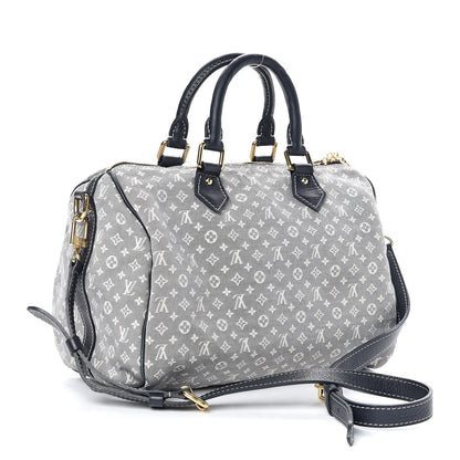 Louis Vuitton Monogram Idylle Speedy Bandouliere 30 Encre 3 of 17