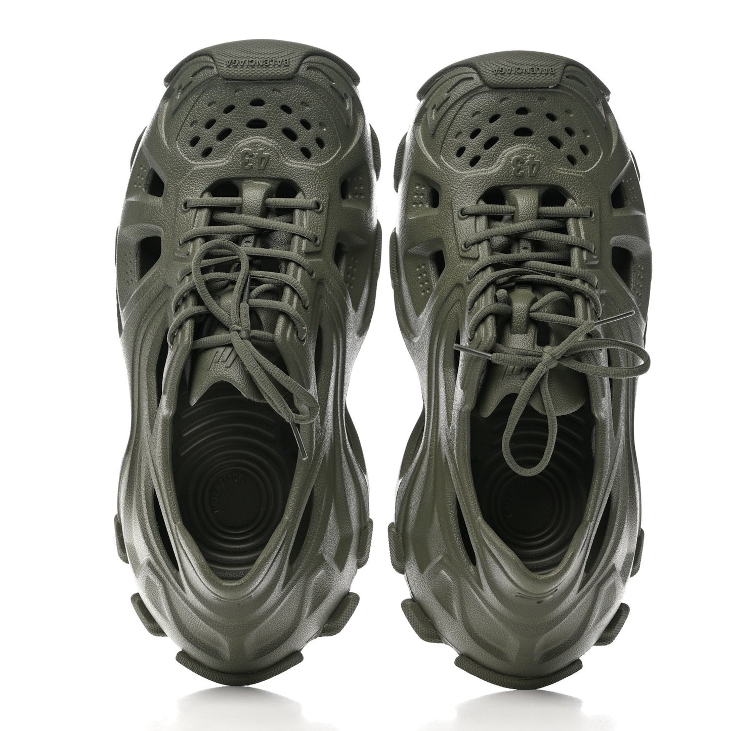 EVA Molded Mens HD Low Top Sneakers 43 Khaki