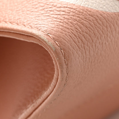 Louis Vuitton Empreinte Monogram Giant Onthego MM Rose Trianon Creme 10 of 11