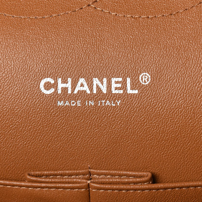 Chanel Caviar Quilted Maxi Double Flap Light Brown 8 of 10
