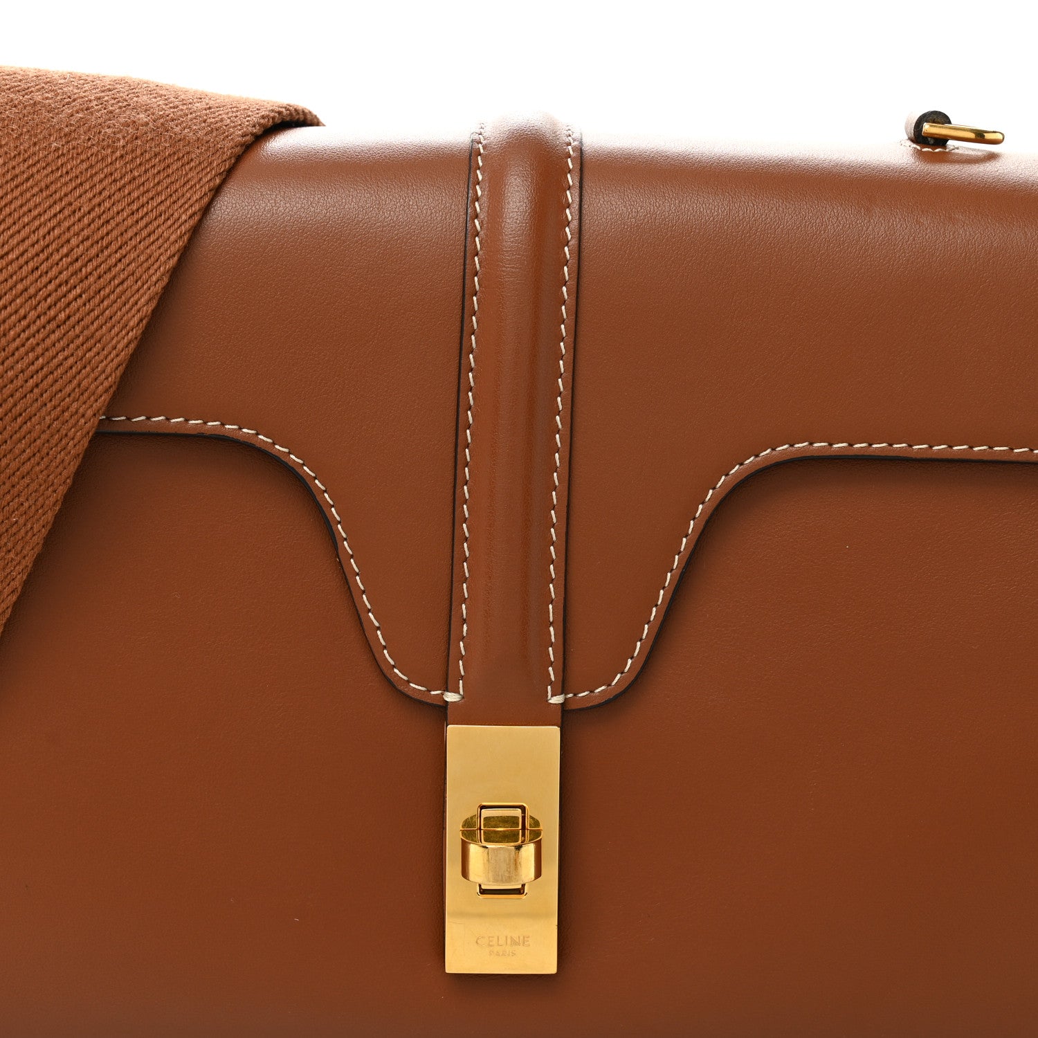 Celine Smooth Calfskin Teen 16 Crossbody Bag Soft Tan 8 of 11