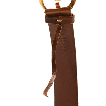 Gucci Faded Calfskin Double G 40mm Belt 75 30 Cuir 4 of 6