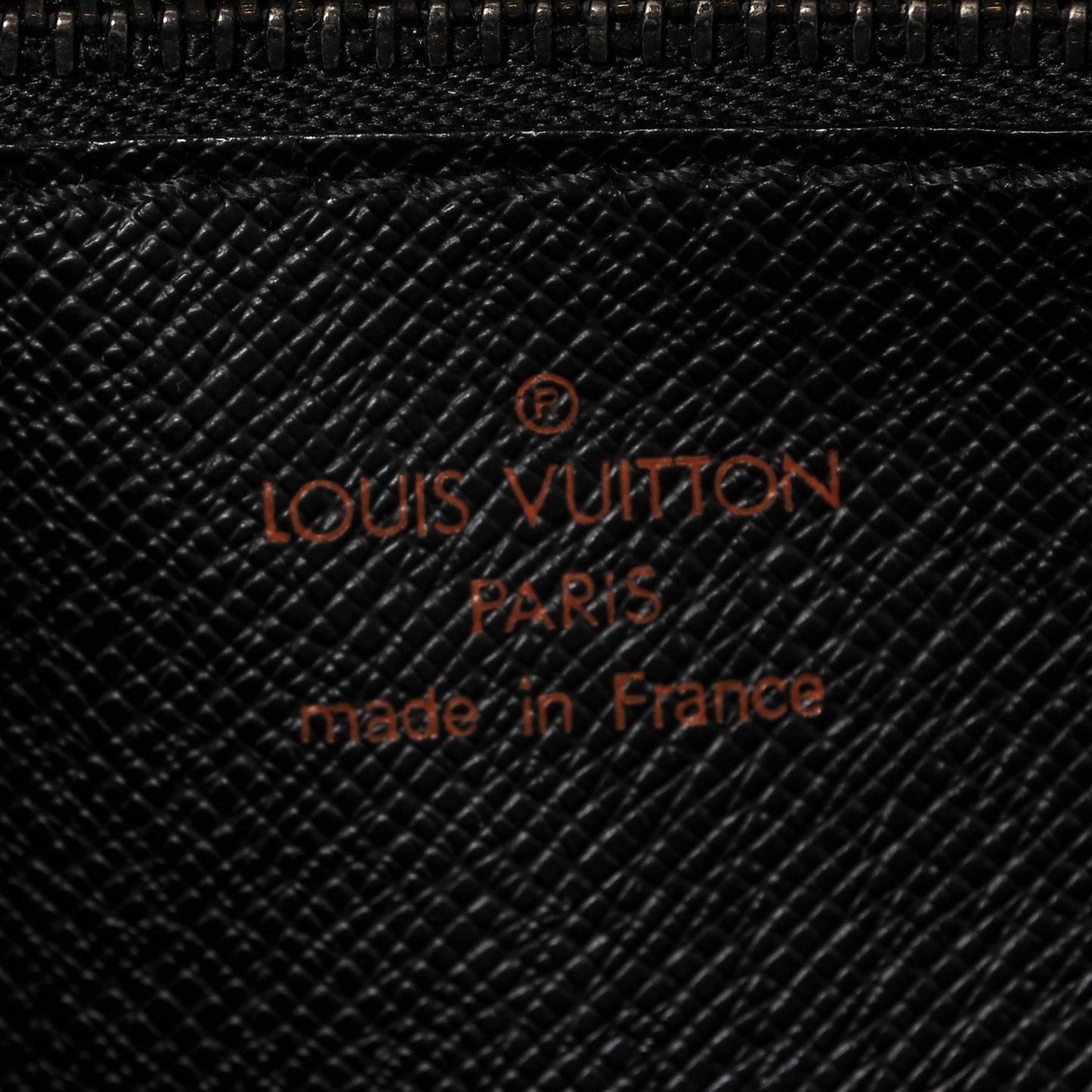 Epi Pochette Trapeze Black