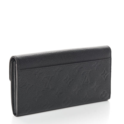Louis Vuitton Empreinte Sarah Wallet NM Black 2 of 5