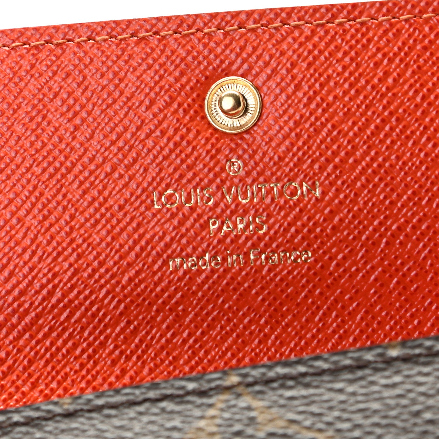 Louis Vuitton Monogram 4 Key Multicles Holder Piment 6 of 6