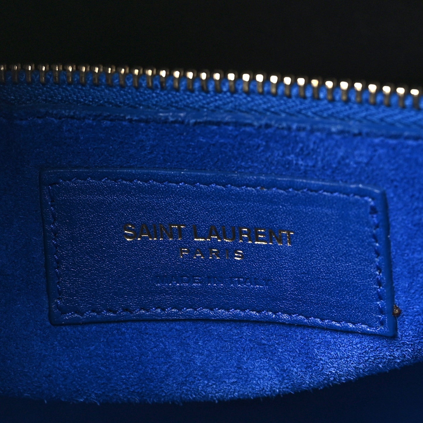 Calfskin Small Sac De Jour Royal Blue